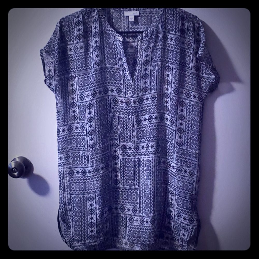Sheer J.Jill top/cover up
